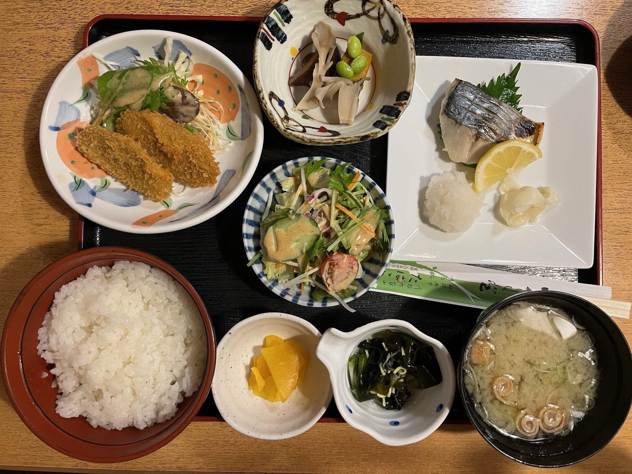 さわら定食　￥980